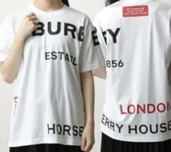 BURBERRY ロゴプリント Tシャツ ホワイト XXSのサムネイル