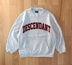 DESCENDANT アーチロゴ ボア スウェット サイズ2のサムネイル