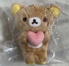 サンエックスユニバース　ハート　ぶらさげぬいぐるみ　リラックマ