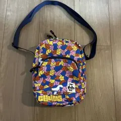 CHUMS 幾何学模様 ショルダーバッグ　マルチカラー