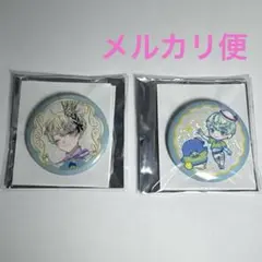 オリエンス サンリオ コラボ キラキラ缶バッジ 緋八マナ2点セット