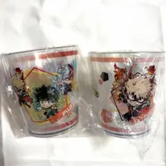 僕のヒーローアカデミア くら寿司 クリアカップ コップ 2点セット