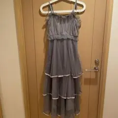 チュールキャミワンピース