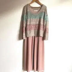 ページボーイ　2wayワンピース
