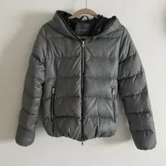 DUVETICA 2XL ウールカシミヤ ダウンジャケット 井川遥 グレー - メルカリ