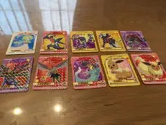 ポケモン 丸美屋 シール 10枚セット ホログラムのサムネイル