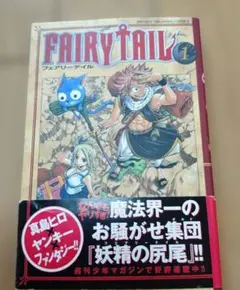 【希少】フェアリーテイル 1巻 初版本 帯付き FAIRLY TAIL