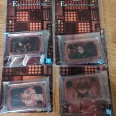 一番くじ　鬼滅の刃 姉の仇 E賞アクリッツキーホルダー四種セット