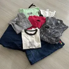 春夏物　女の子　まとめ売り　トップス　デニム　ワンピース　140 150 160
