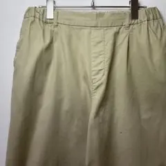 studio CLIP リネン混クロップドパンツ L 春夏