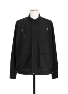 sacai 24AW Knit Blouson 1 ドッキング ダブルジップ sacai 24AW Knit Blouson 1 ドッキング ダブルジップ - メルカリ