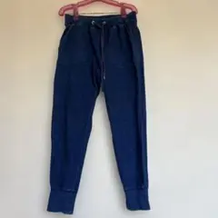 GU スウェットパンツ　ブルー　サイズXL