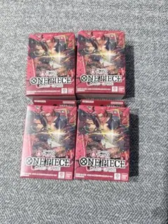ワンピースカードゲーム スタートデッキ 赤 シャンクス 4個セット【ST-23】