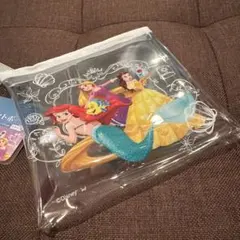 ディズニープリンセス　ビニールポーチ