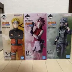 一番くじ NARUTO ナルト カカシ サクラフィギュアセット - メルカリ