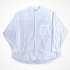 美品✨24ss グラフペーパー ブロード オーバーサイズ シャツ 白 - メルカリ