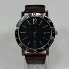 ブルガリ BB41S 時計 デイト 自動巻き シルバー レザー MBZ1128のサムネイル