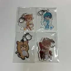 ニトロキラル キラメモ展 ラバーキーホルダー アキラ コノエ 蓉司 蒼葉