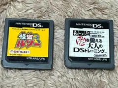 怪盗ルソー & もっと脳を鍛える大人のDSトレーニング　箱無し　２つセット