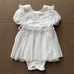 gelato pique Baby スターチュールロンパース&スタイ 80-90