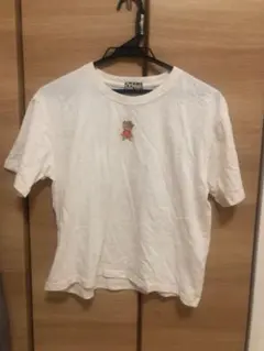 クマ刺繍 半袖Tシャツ FREEのサムネイル