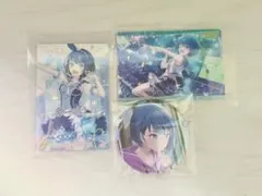 プロセカ　桐谷遥　缶バッジ　カード