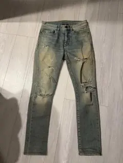 Saint Laurent Paris 14ss デストロイ 泥加工 エディ期 - メルカリ