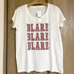 【匿名配送】未使用タグ付き　GU Tシャツ　XL 綿100％