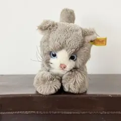 オールドシュタイフ 猫 ネコ ぬいぐるみ ドイツ ヴィンテージ - メルカリ