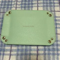 TAKANOYURI ノベルティ　マルチトレー ミントグリーン