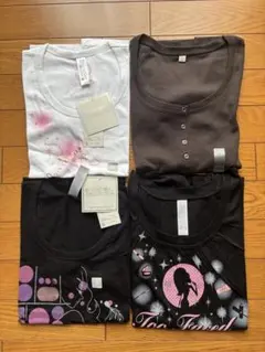 ★【新品タグ付】★◆UNIQLO♪Cosmeコラボetc.♪Ｔシャツ4点◆