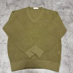 LACOSTE Vネック ニット セーター