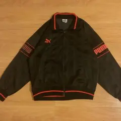 【激レア/80s】プーマ ヒットユニオン トラックジャケット 黒赤 M〜L