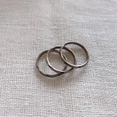 シルバーリング 3個セット