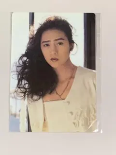 工藤静香 下敷き　 当時物　#昭和レトロ