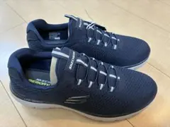 SKECHERS スリップインズスニーカー　26.5cm ネイビーのサムネイル
