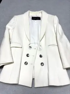 15%割引実施中【シトラスノーツ】ホワイト ダブルブレスト ジャケット