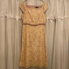 TOCCA 花柄レース ノースリーブワンピース サイズ0