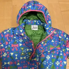 Jam 子ども用スキーウェア　つなぎ　フード付き
