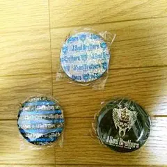 三代目J Soul Brothers BP缶バッチ3個