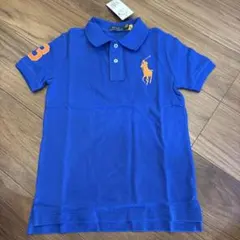 【Polo Ralph Lauren 】ポロシャツ 7サイズ 130cm青