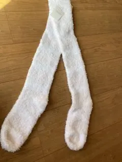 gelato pique ピンク✖️ホワイトもこもこソックス