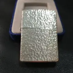 ZIPPO スターリングシルバー ハンマートーン ZIPPO スターリングシルバー ハンマートーン 1991年製 イタリック 希少