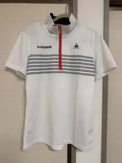 ルコックスポルティフ Lサイズ モックネック ポロシャツ ゴルフウェア