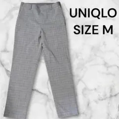 UNIQLO スマートアンクルパンツ チェック柄 サイズMのサムネイル