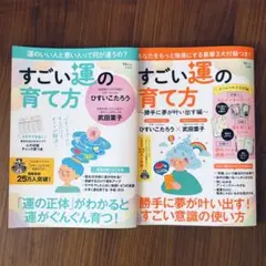 【匿名発送】ひすいこたろう 武田葉子『すごい運の育て方』 2冊セット