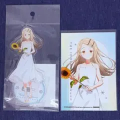 学園アイドルマスター 白いワンピース ヒマワリ アクリルスタンド 篠澤