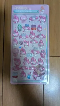 立体シール 3Dシール ボンボンドロップシール マイメロ
