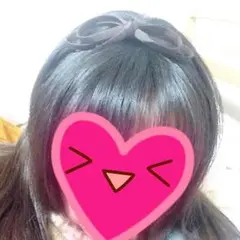 《used》（値下げ）大きなリボンのカチューシャ