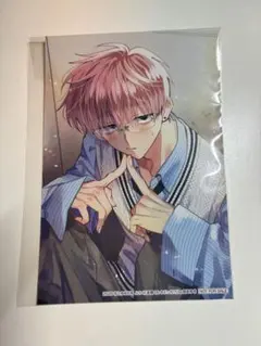 多聞くん今どっち!? 4巻 特典 イラストカード 福原多聞 くまざわ書店